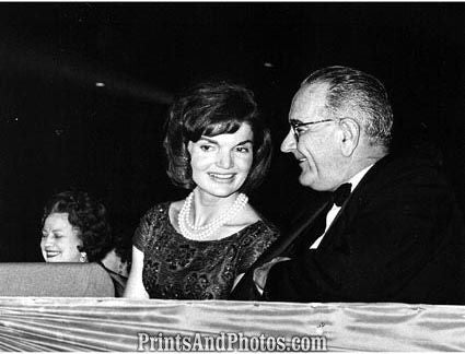 Jackie KENNEDY & LBJ 2234