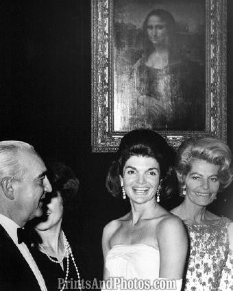 Jackie Kennedy & The Mona Lisa  2238