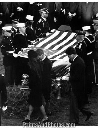 Kennedy Funeral Bobby Ted Jackie 2286