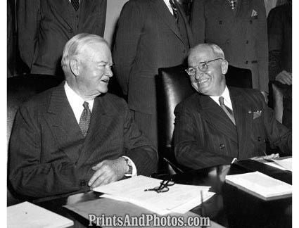 HOOVER & TRUMAN White House 2325