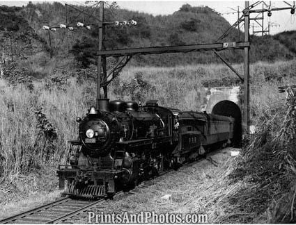 Panama Canal TRAIN leaving Tunnel 2393