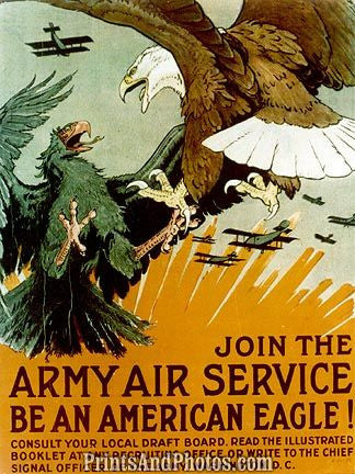 Military Army Air Service WW I 2419