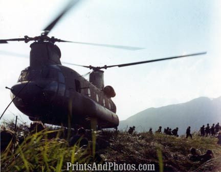 Vietnam Op Masher Helicopter  2457 Vietnam Op Masher Helicopter  2457