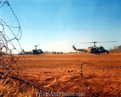 Vietnam Op Matador Helicopter  2470