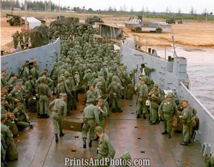 Vietnam Army Unloading Troops Vung Tao 2494 Vietnam Army Unloading Troops Vung Tao 2494