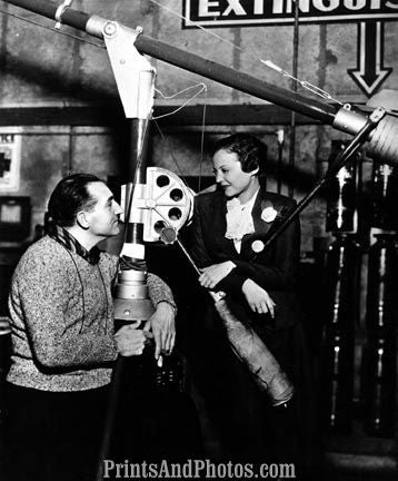 Hollywood FRITZ LANG & Sylvia Sidney 2530