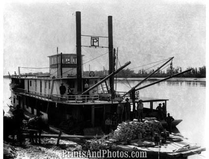 STEAMER Glendive MT Yellowstone River 2613 STEAMER Glendive MT Yellowstone River 2613