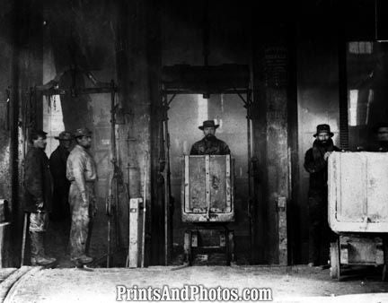 Between Two Fires Funny Print 4545