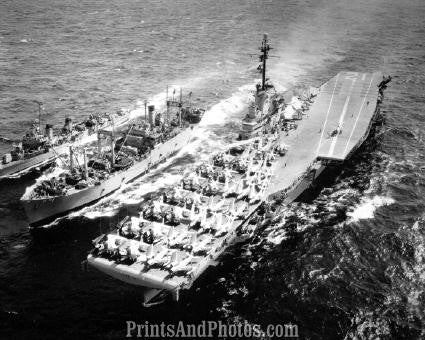 Aerial  Navy Carrier USS Hornet 2646