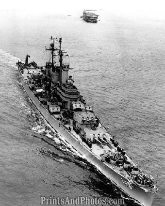 Aerial  Navy USS Newport News 2656