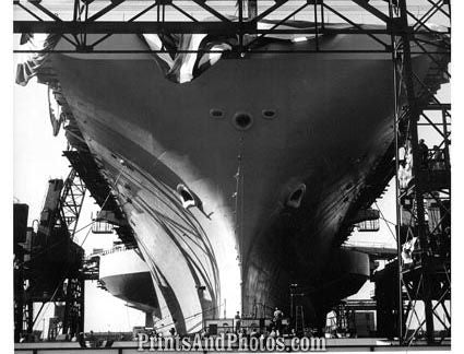 Navy Carrier Forestall Christening 2669