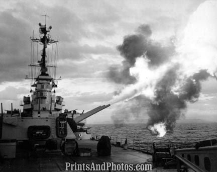 Navy Cruiser Firing Republic of Korea 2672