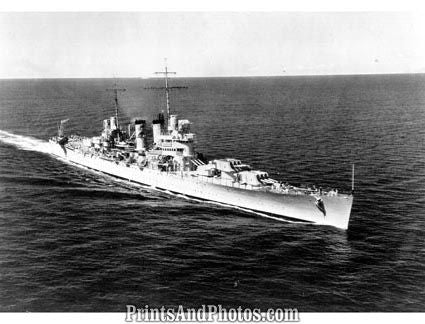 Navy Light Cruiser USS Honolulu 2702