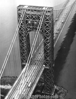 Currier & Ives Brooklyn Bridge Print 1058