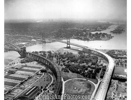 Aerial  Triborough Bridge NYC 2748 Aerial  Triborough Bridge NYC 2748