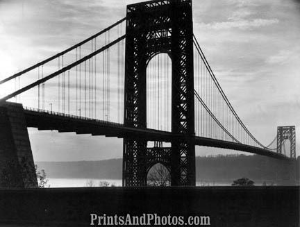 Currier & Ives Brooklyn Bridge Print 1058
