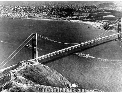 Golden Gate Bridge Navy Cruisers 2763