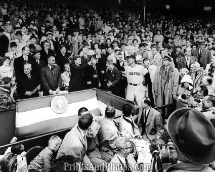 John F Kennedy Senators Pitch 2791