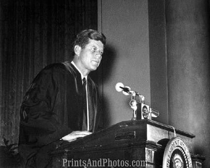 John F Kennedy Graduation 2796