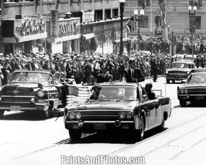John F Kennedy Motorcade 2800