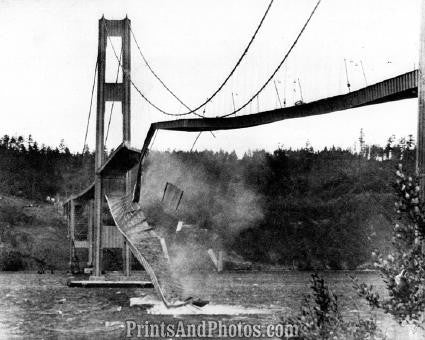 Tacoma Narrows Bridge Puget Sound WA 2860