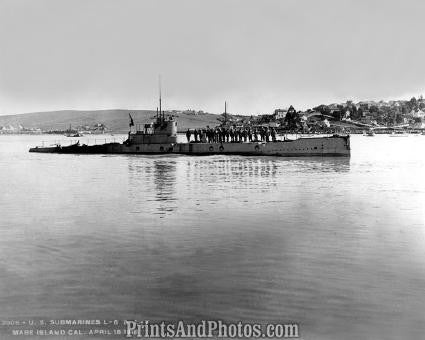 NAVY Submarine USS L6 2884