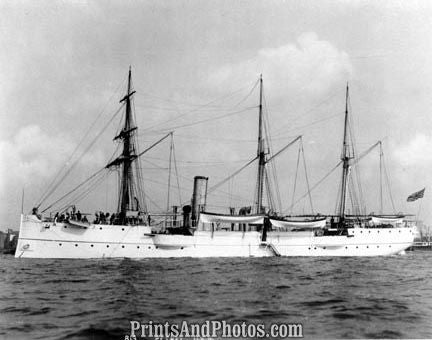 NAVY SHIP USS Petrel Gunboat 2894