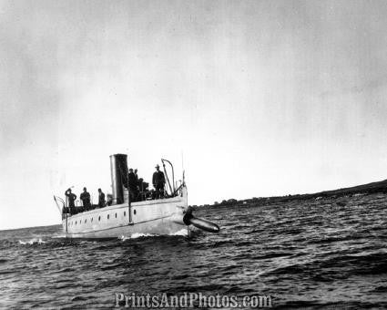 NAVY SUB USS Stiletto Fires Bow Torpedo 2904