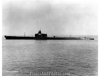 NAVY Submarine USS Swordfish 2906