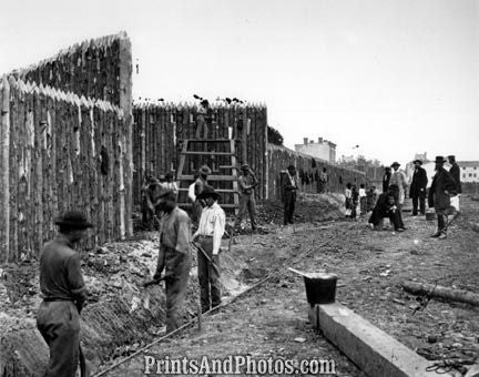 CIVIL WAR ALEXANDRIA Barricade  2937