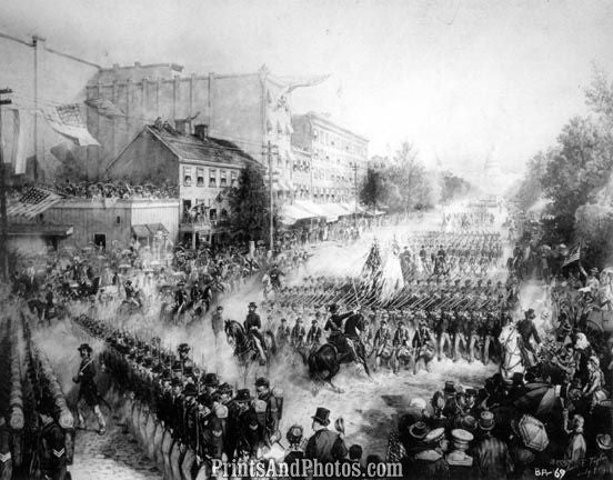 CIVIL WAR DC Capital Union Troops  2957