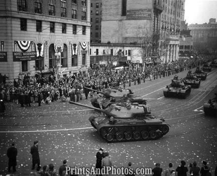 EISENHOWER Inaugural Tank Parade  3003