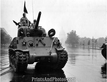 SHERMAN TANK Army 3rd Cav 3021