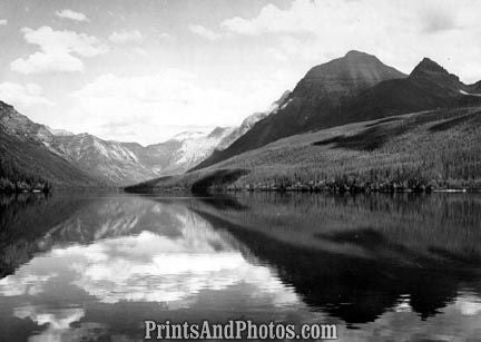 GLACIER Natl Park Rainbow Peak  3055