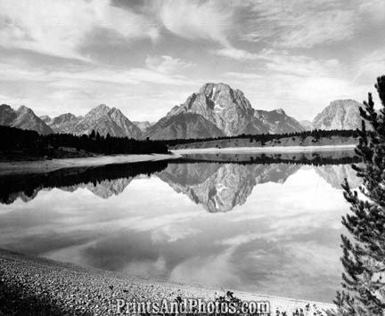 GRAND TETONS Natl Park WY Mt Moran 3069