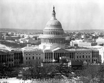 John F Kennedy Inaugural Aerial 3089