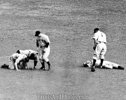YANKEE Collision DiMaggio & Gordon  3109