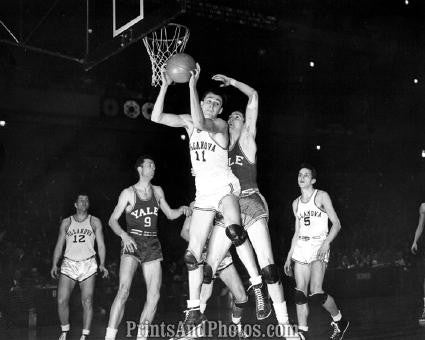 Basketball Villanova Yale 1949  3125 Basketball Villanova Yale 1949  3125