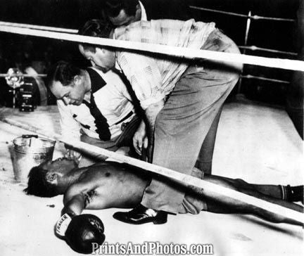 Boxing JOE LOUIS vs. Mintz 3135