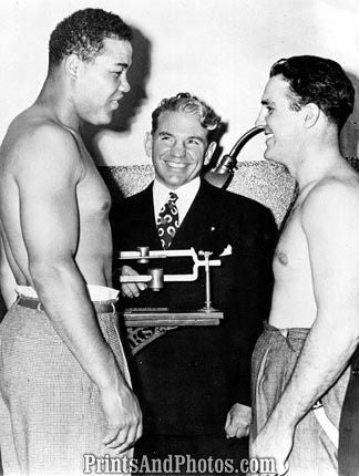 Boxing  LOUIS CONN Weigh-In 1946 3145 Boxing  LOUIS CONN Weigh-In 1946 3145