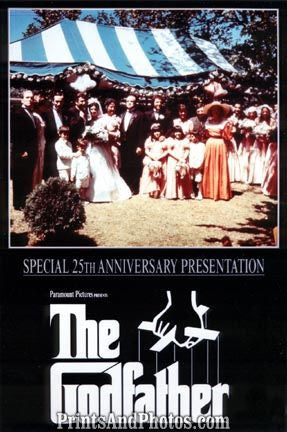 THE GODFATHER 25th Ann. Movie  3210 THE GODFATHER 25th Ann. Movie  3210