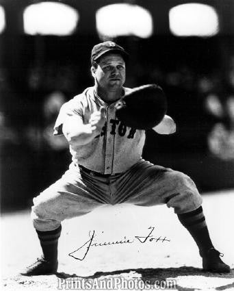 JIMMIE FOXX Red Sox Signature Print 3212