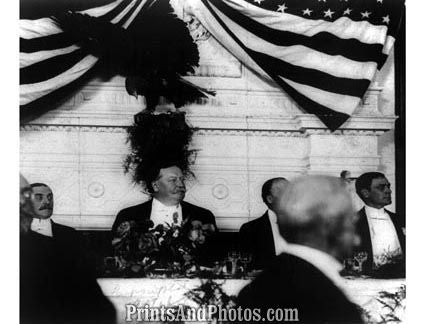 President Taft At Dinner 3254