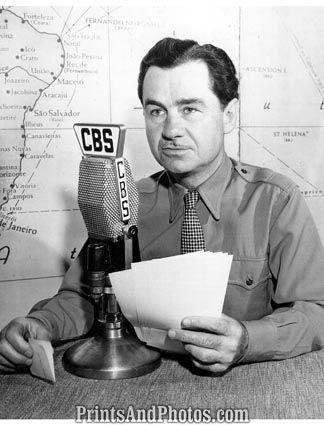 Newsman Lowell Thomas 3381