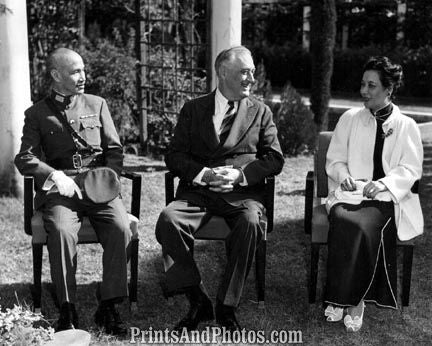 F Roosevelt & Chaing Hai-Shek 3391