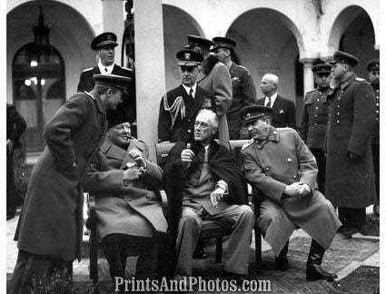 F ROOSEVELT CHURCHILL STALIN 3395