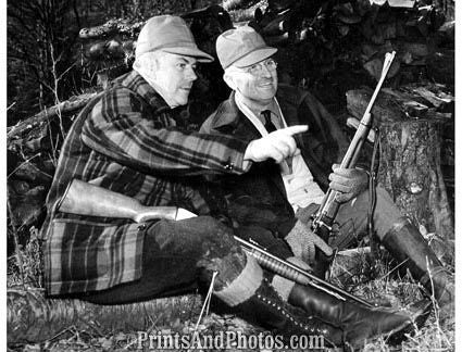 PRESIDENT TRUMAN Deer Hunting 3410