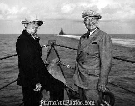 President Truman USS AUGUSTA 3532