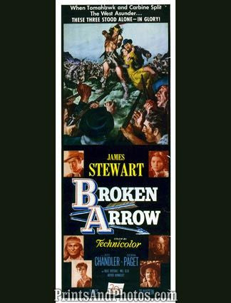 Broken Arrow W/ JIMMY STEWART  3582 Broken Arrow W/ JIMMY STEWART  3582
