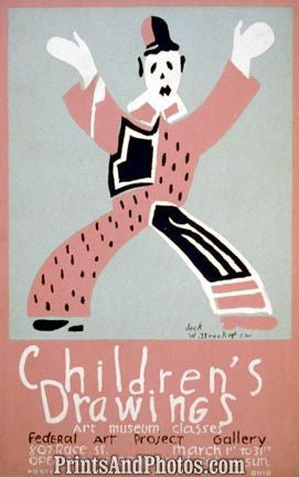 Childrens Drawings Art Museum Ad 3587